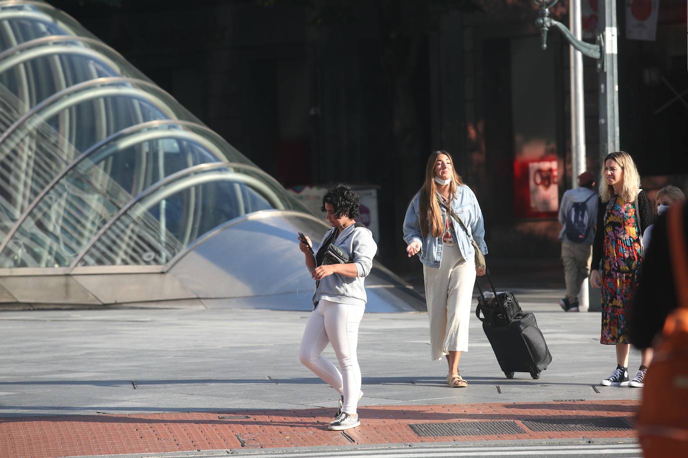 Fotos: Directo: Bizkaia se quita la mascarilla