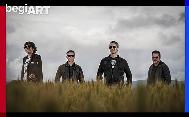 Iñigo Etxeita, Xabi Baldeon, Mario Gómez y Alberto Andino, los socios de Búfalo Club.