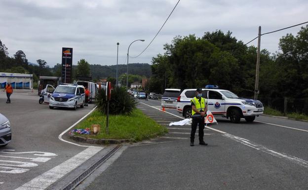 Un nuevo accidente en Mungia eleva a 12 los fallecidos en moto