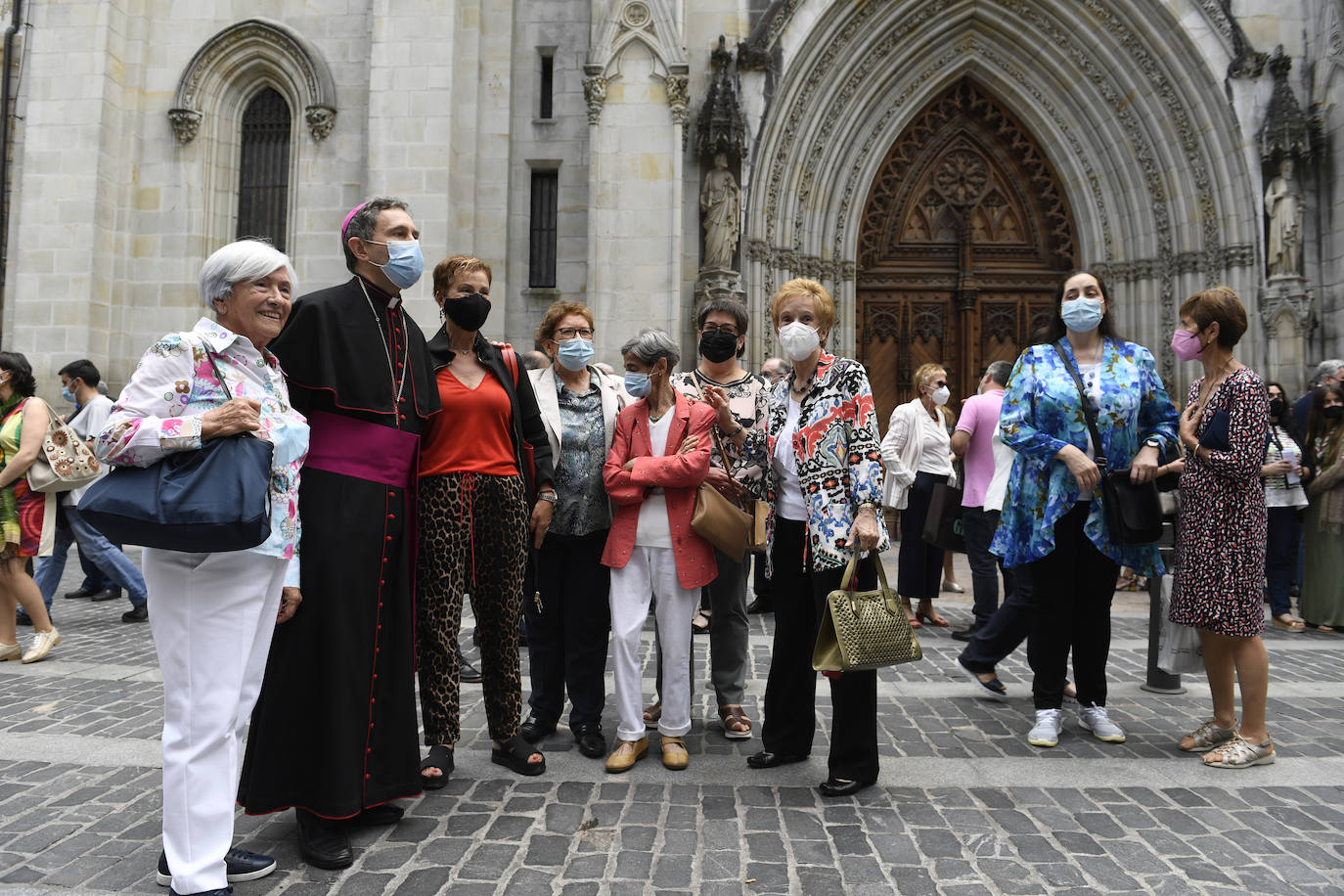 Fotos: La toma de posesión del nuevo obispo de Bilbao, en imágenes