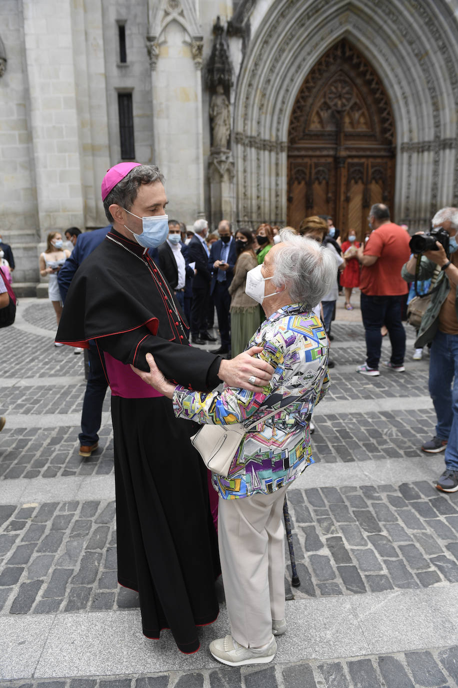 Fotos: La toma de posesión del nuevo obispo de Bilbao, en imágenes