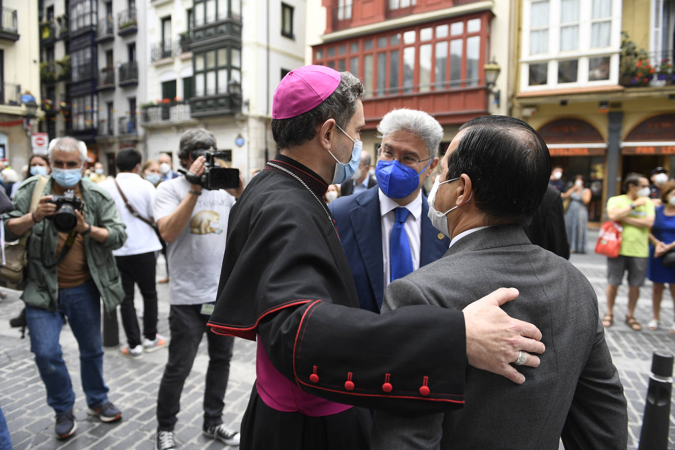 Fotos: La toma de posesión del nuevo obispo de Bilbao, en imágenes