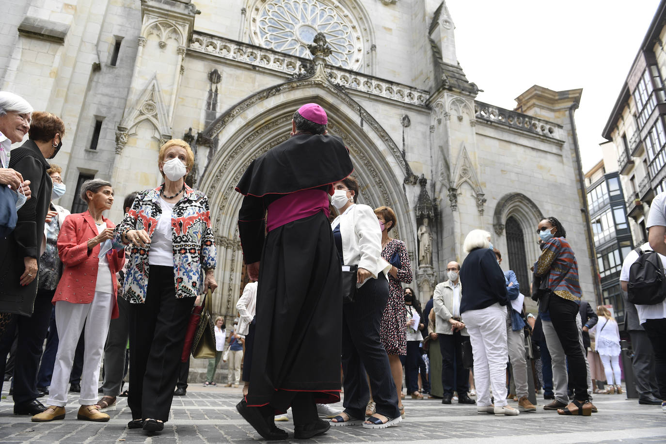 Fotos: La toma de posesión del nuevo obispo de Bilbao, en imágenes