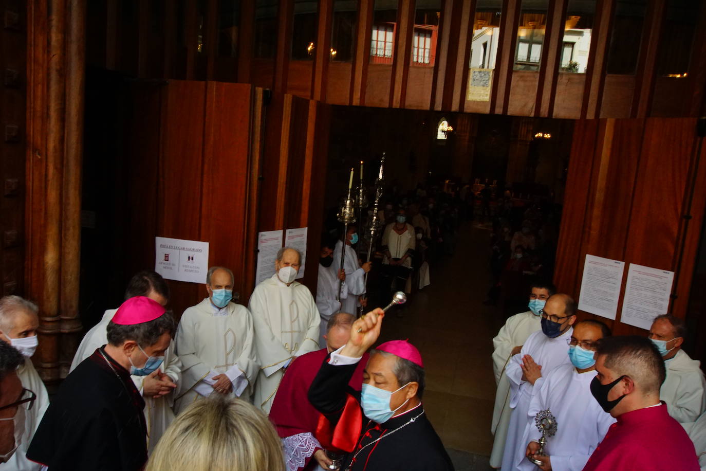 Fotos: La toma de posesión del nuevo obispo de Bilbao, en imágenes