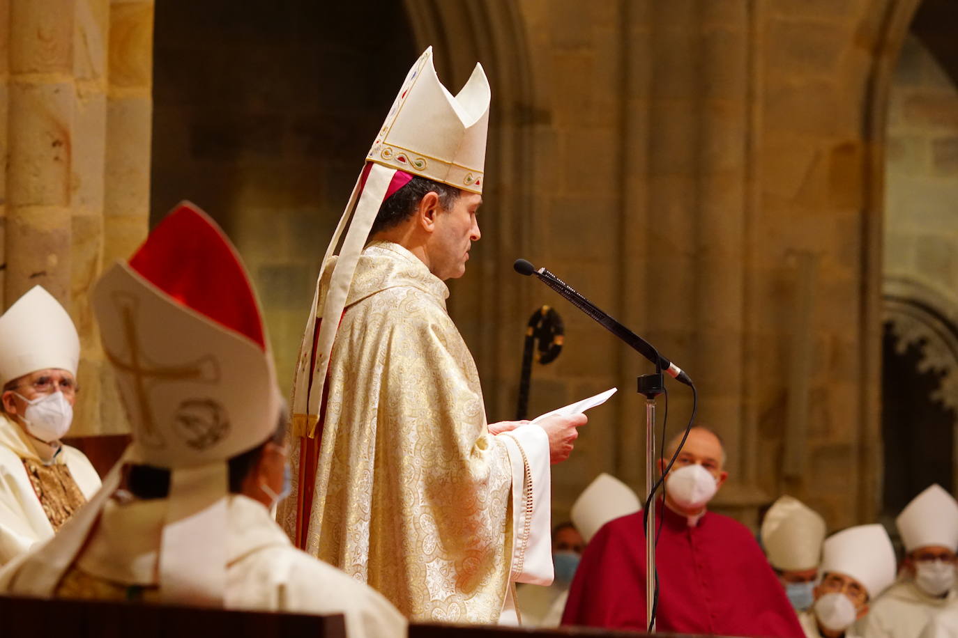 Fotos: La toma de posesión del nuevo obispo de Bilbao, en imágenes