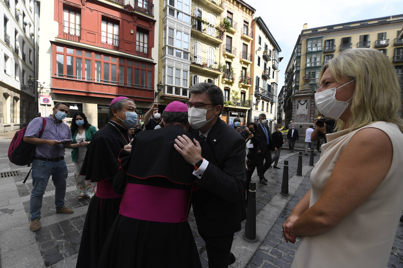 Fotos: La toma de posesión del nuevo obispo de Bilbao, en imágenes