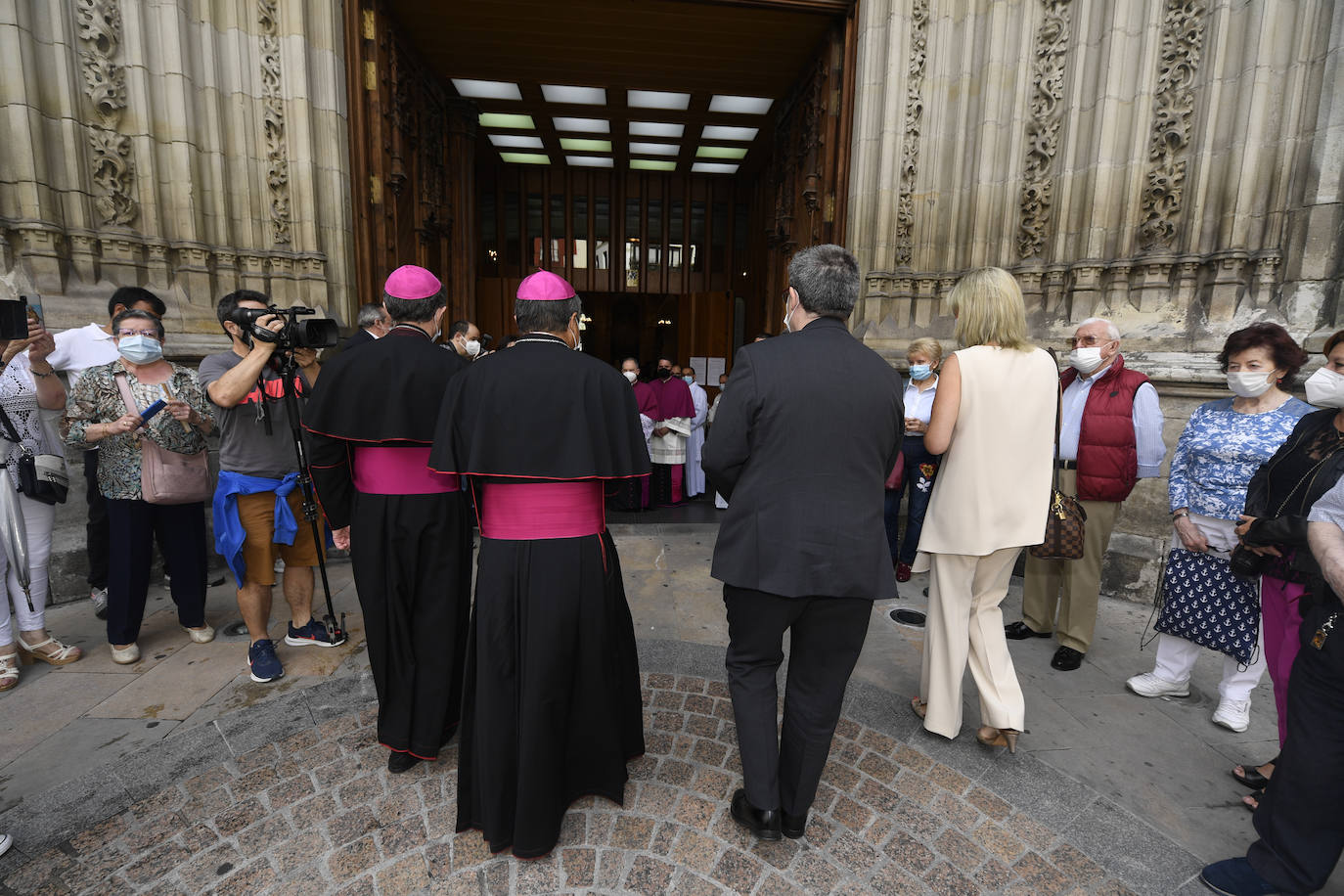 Fotos: La toma de posesión del nuevo obispo de Bilbao, en imágenes