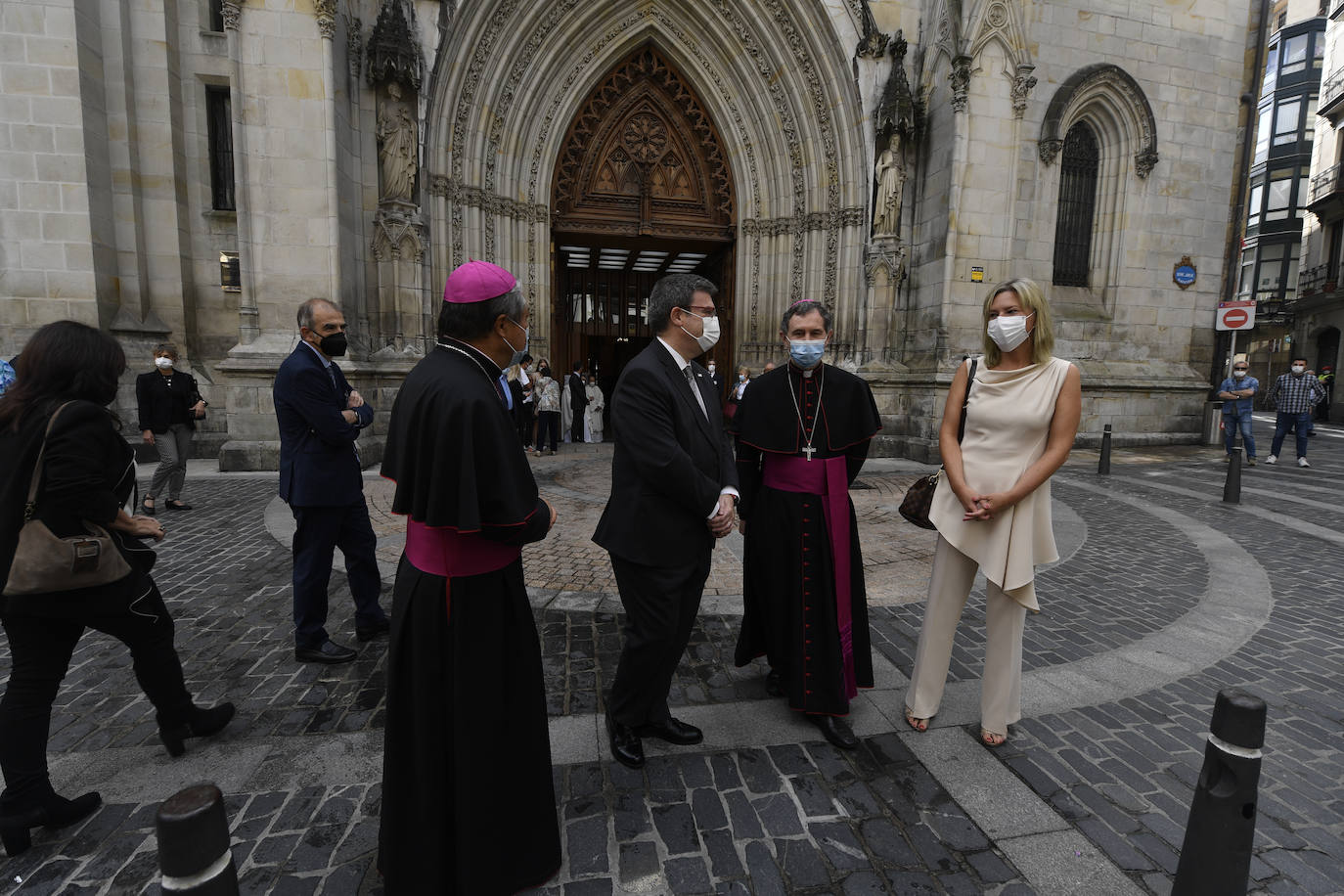 Fotos: La toma de posesión del nuevo obispo de Bilbao, en imágenes
