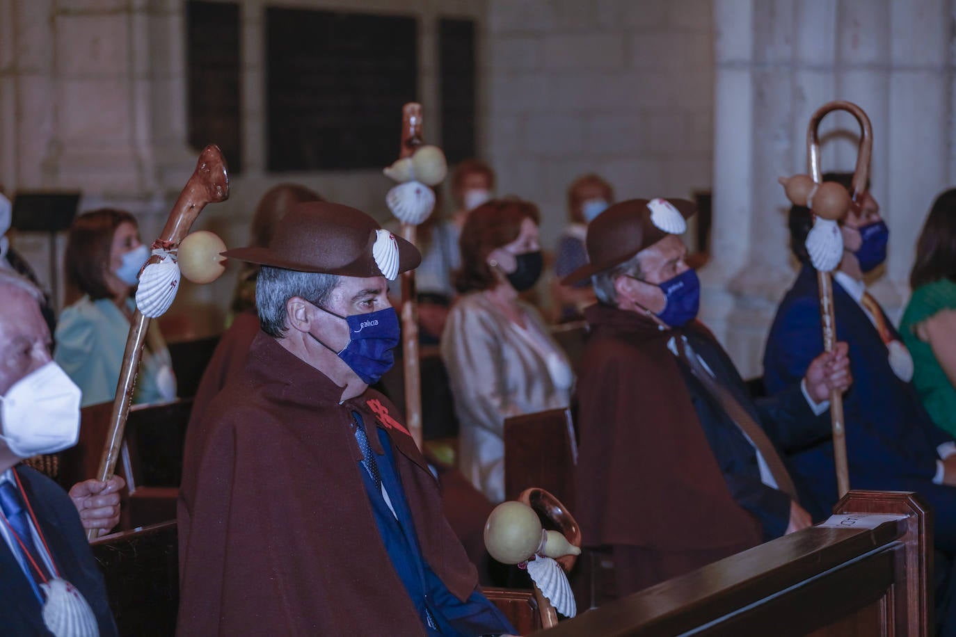 Fotos: La Catedral de Santa María de Vitoria abre la Puerta Santa con motivo del Año Xacobeo