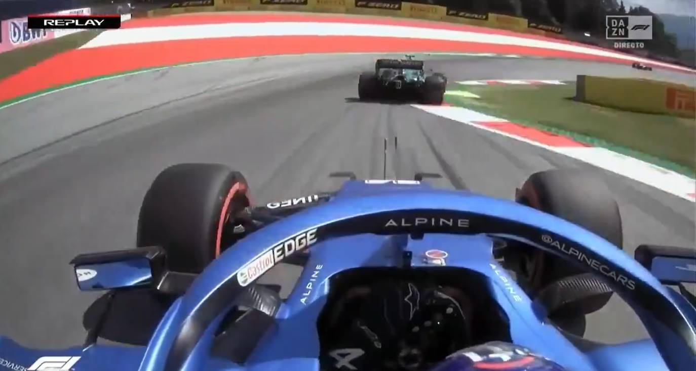 Alonso estalla contra Vettel, que le destrozó la clasificación del GP de Austria: «¡Qué coj... está haciendo!»