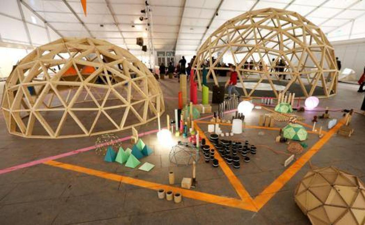 Obra expuesta en la anterior edición del salón.