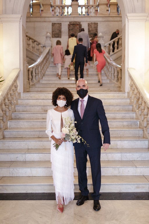 Fotos: La boda de Sonji e Iker en el Ayuntamiento de Bilbao