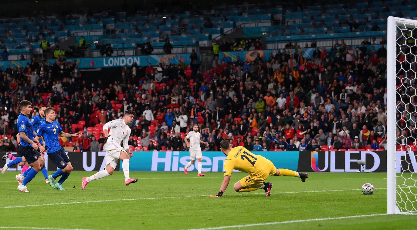 Fotos: Italia-España, en imágenes