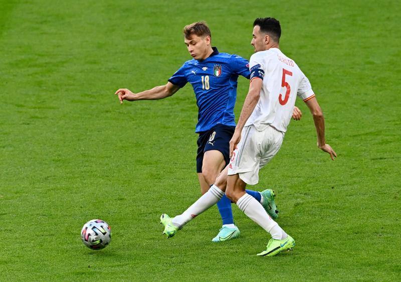 Fotos: Italia-España, en imágenes