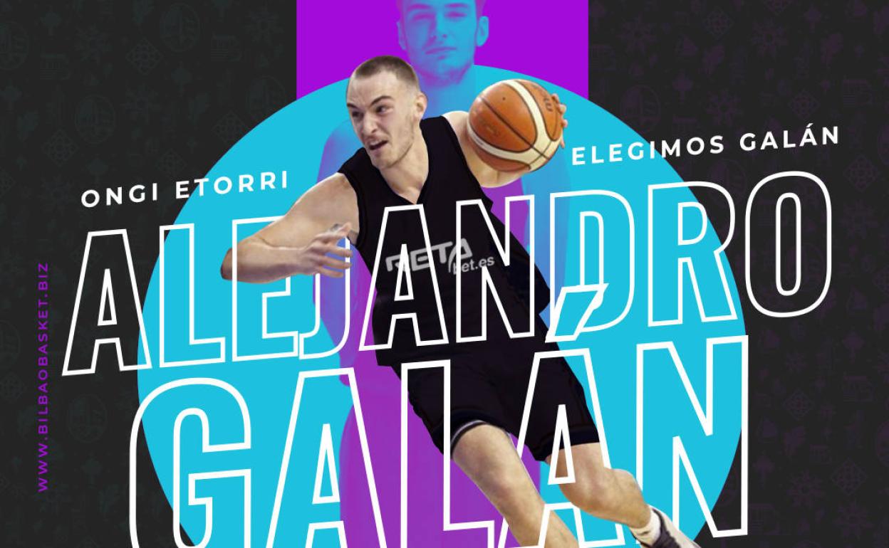 El Bilbao Basket ficha por una temporada al ala-pívot Álex Galán