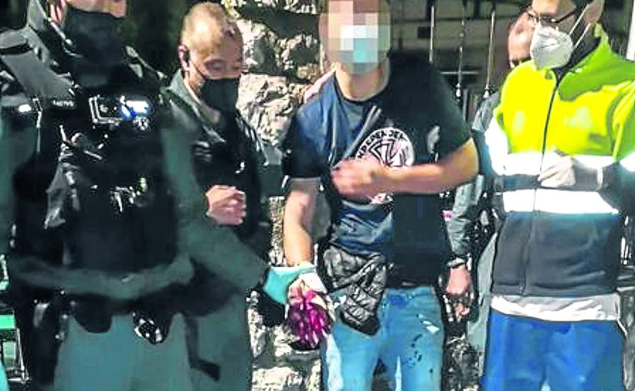 Un joven vizcaíno fue agredido brutalmente en Noja el 23 de junio, al que ayudó la Guardia Civil. 