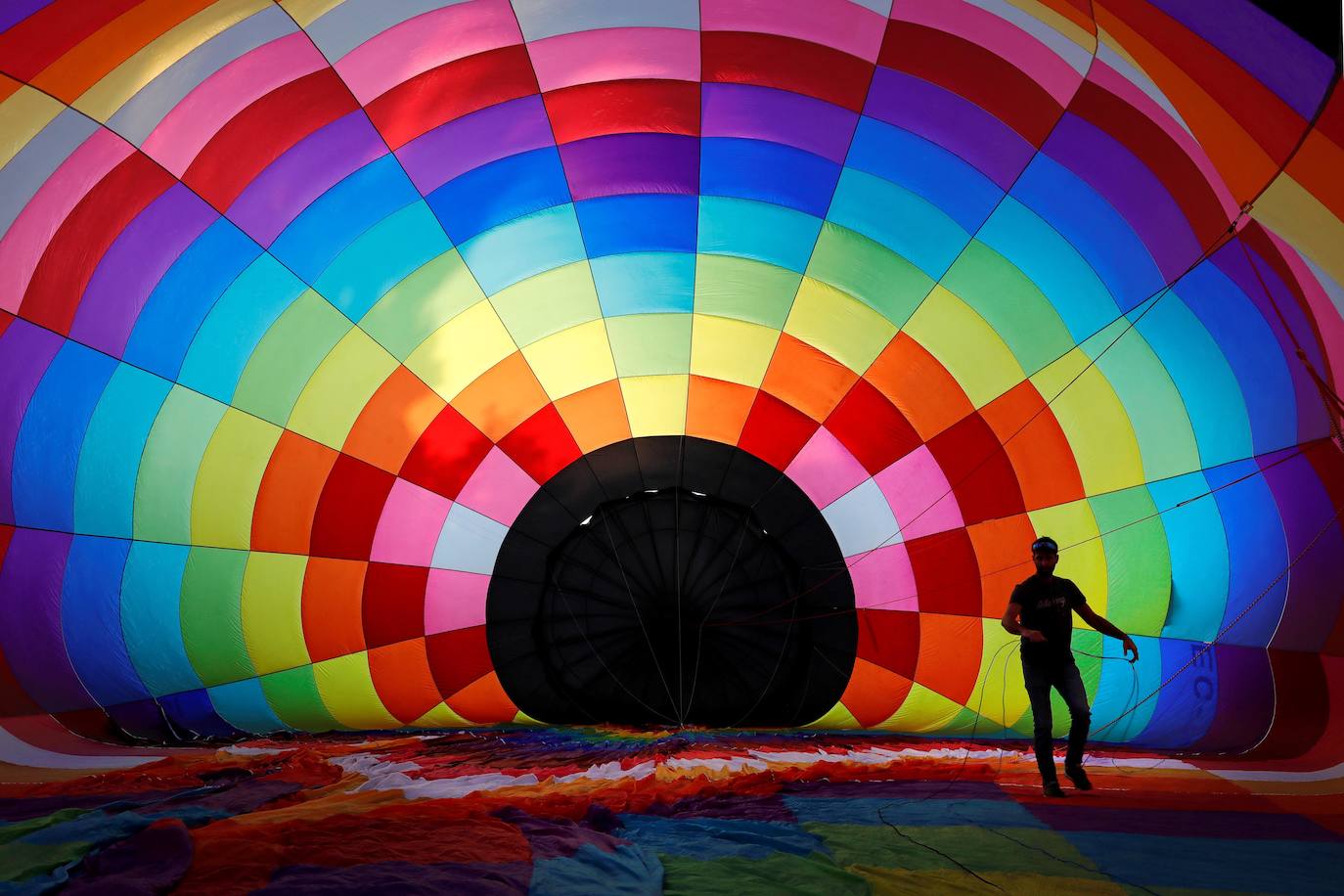 Fotos: Espectacular concentración de globos aerostáticos