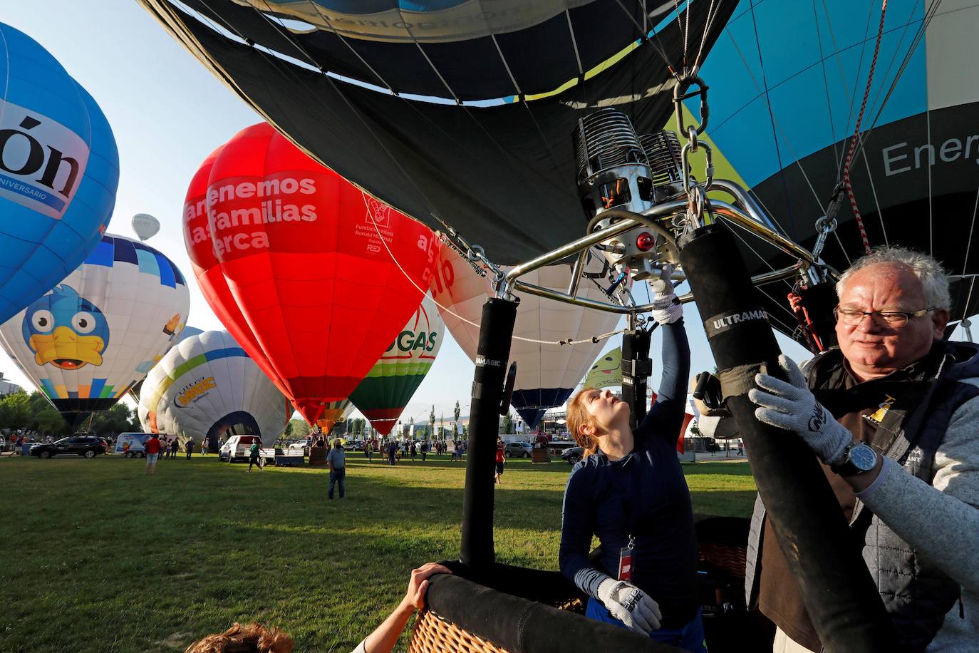Fotos: Espectacular concentración de globos aerostáticos
