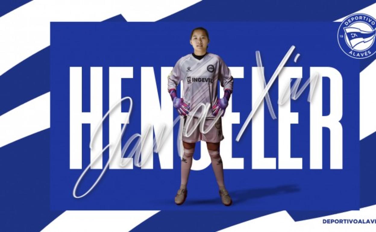 Jana Lin es la incorporación de la escuadra alavesista de cara a su estreno en la máxima categoría. 