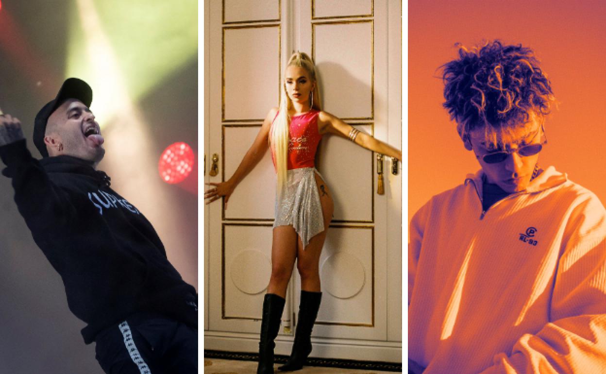 Bad Gyal, en su actuación del Bilbao BBK Live de 2018. 