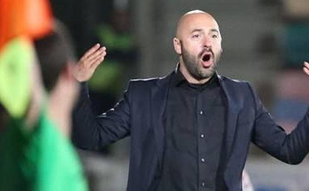 David Movilla, entrenador del Zamora. 