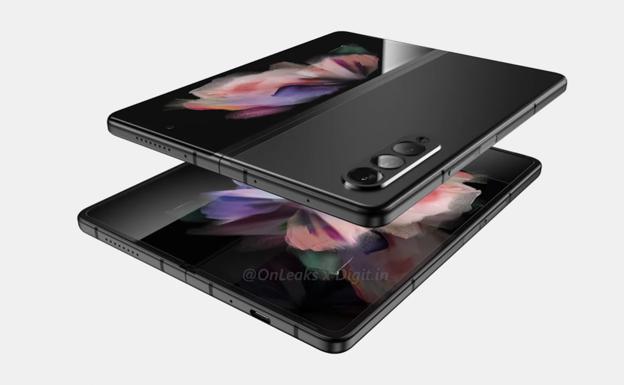 Supuesto diseño del Galaxy Z Fold 3