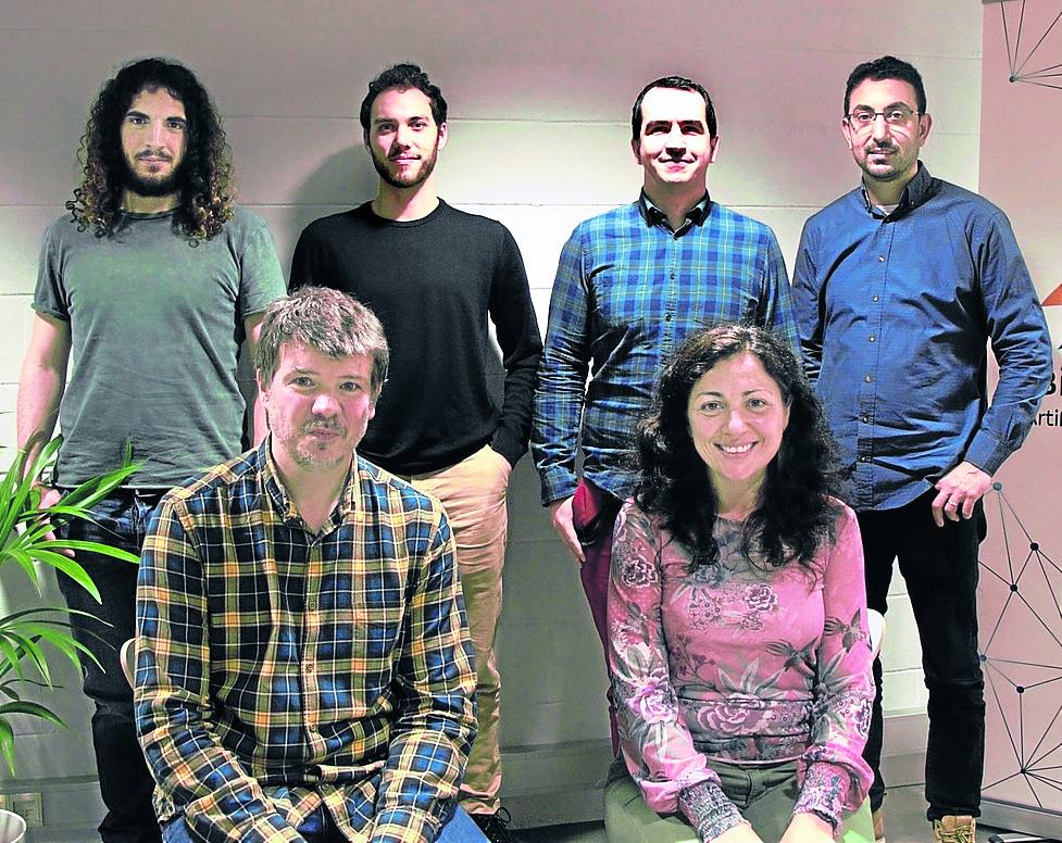 El equipo de Bitmetricks, en su sede de Barcelona. 