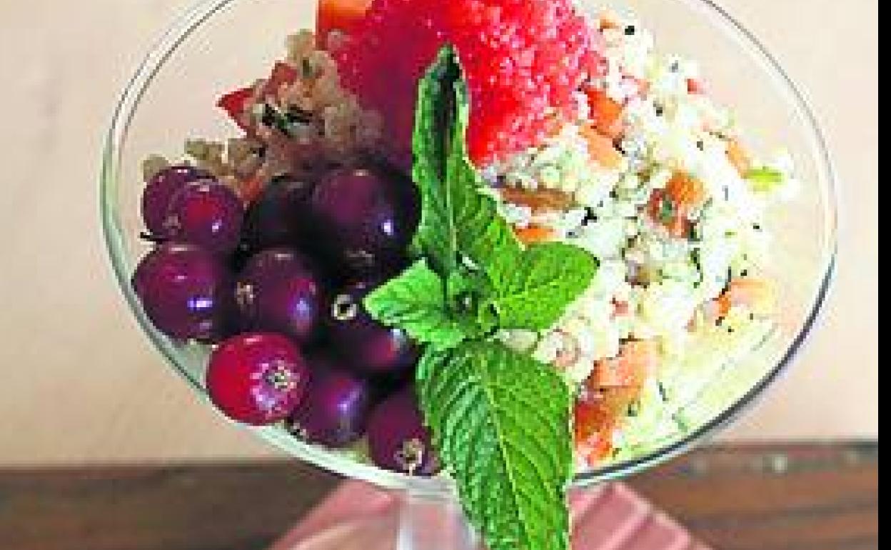 Tabulé de quinoa (Green Bistrot, Bilbao)