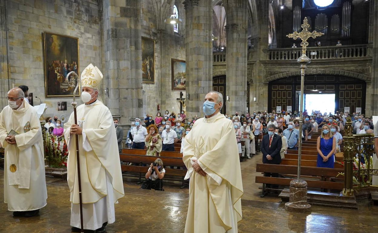 La pandemia vuelve a dejar sin romería ni aurresku las celebraciones de la Amatxu de Begoña