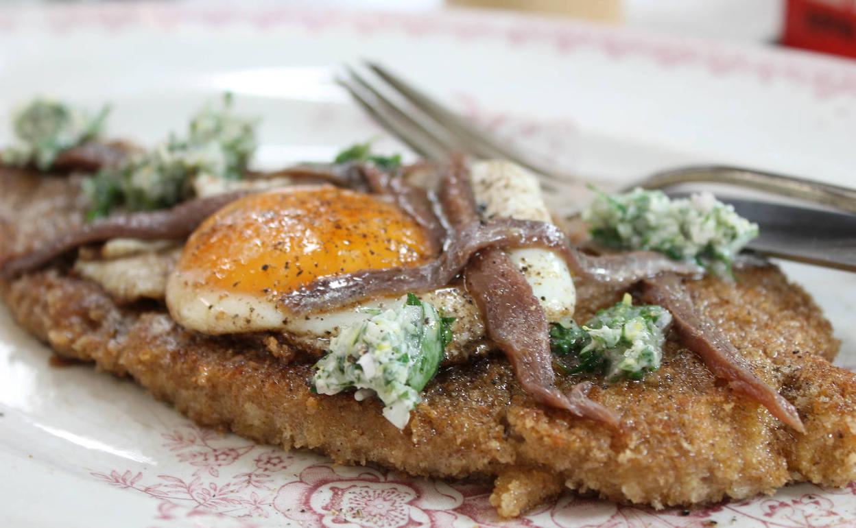 La receta de David de Jorge: escalope a la vienesa