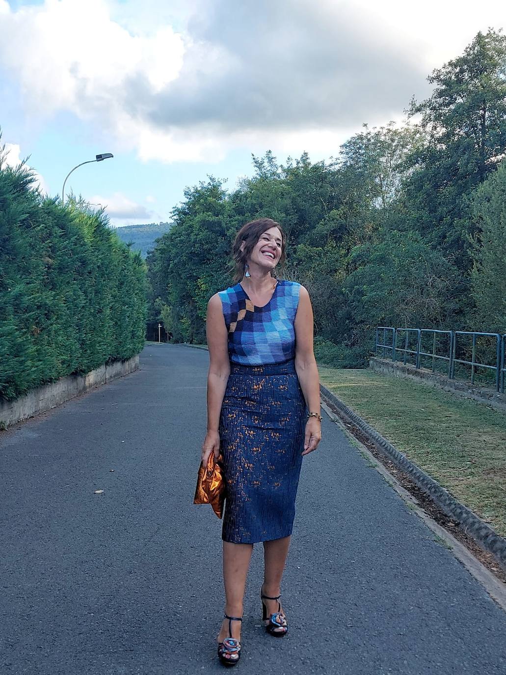 Fotos: Amaia, la periodista que no pasa desapercibida en Bilbao con sus looks asequibles y