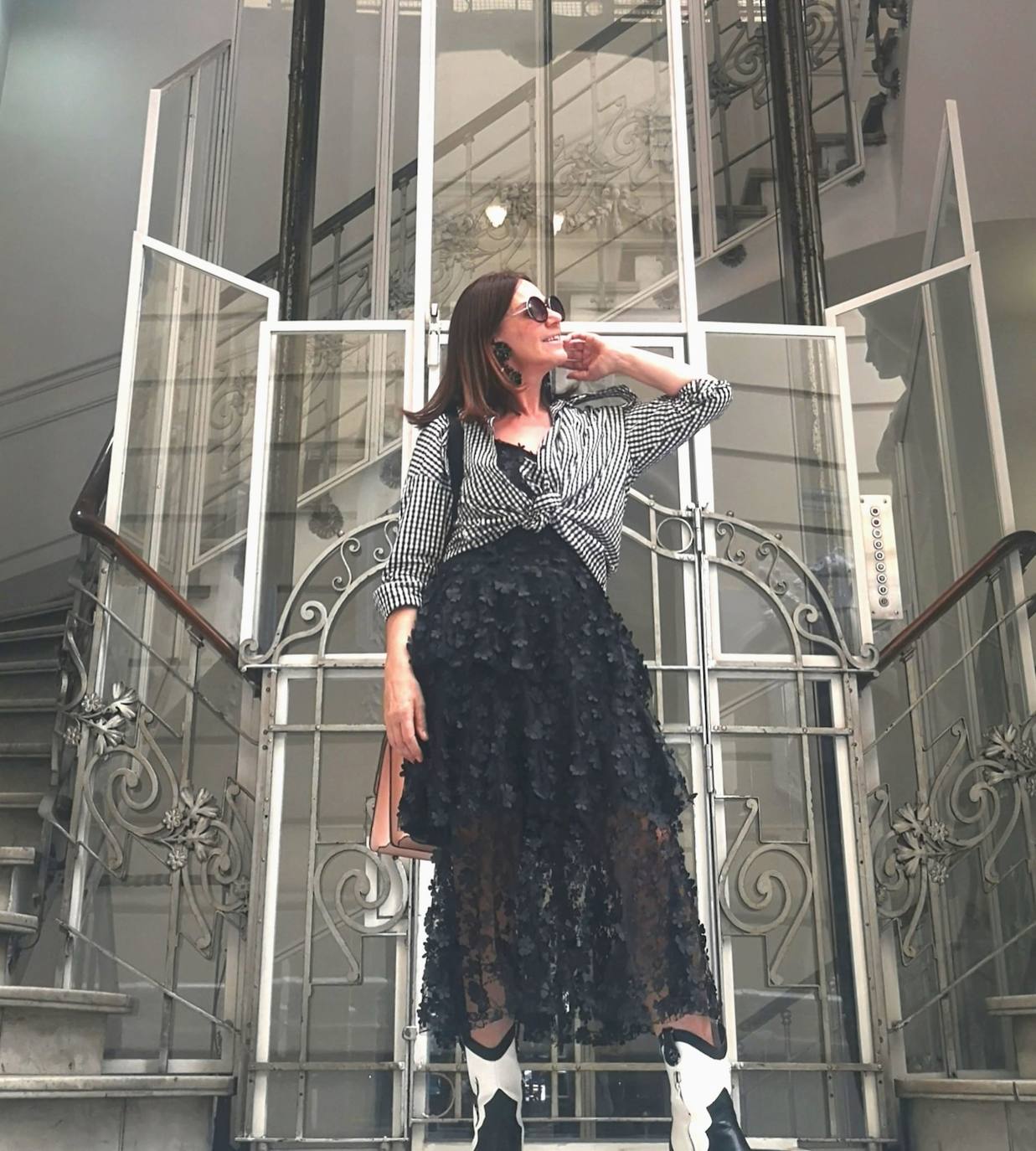 Fotos: Amaia, la periodista que no pasa desapercibida en Bilbao con sus looks asequibles y