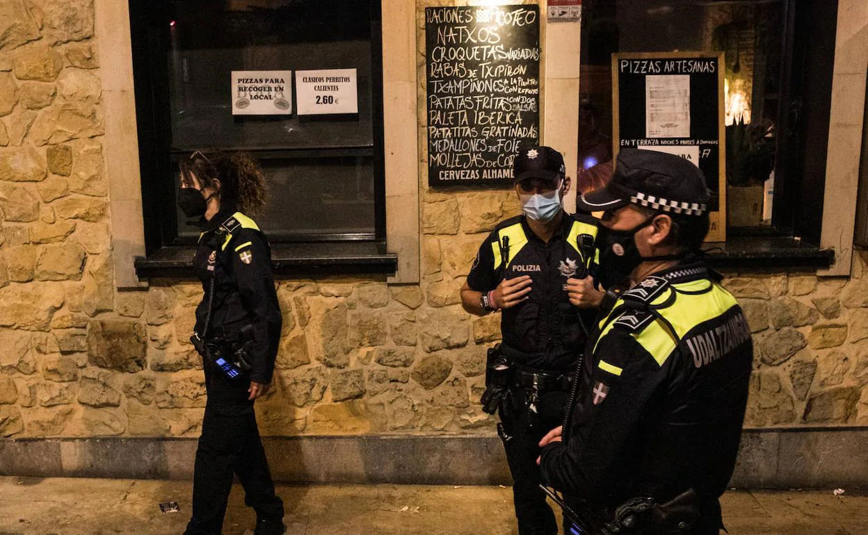 Getxo supera sin incidentes la segunda noche de las no fiestas