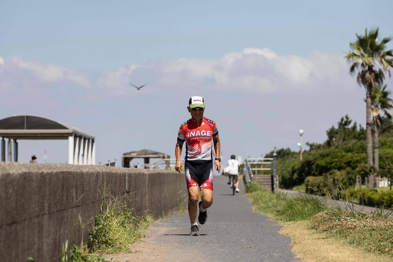 Fotos: Un japonés de 88 años está preparando el Ironman viendo los Juegos de Tokio