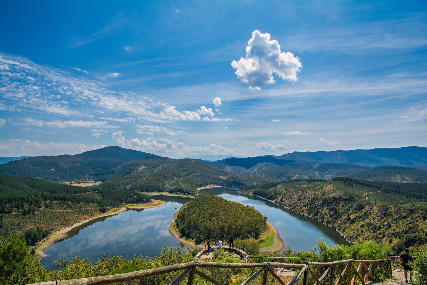 1. Mirador de La Antigua en el Meandro del Melero (Cáceres)