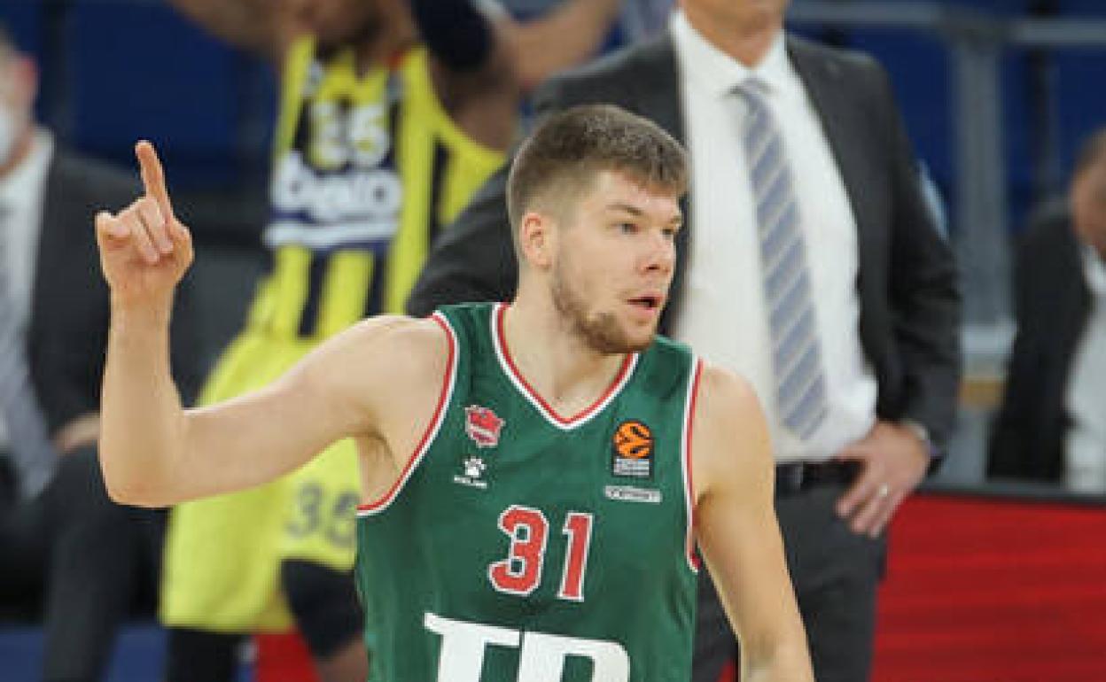 Giedraitis fue el máximo anotador del Baskonia la pasada temporada