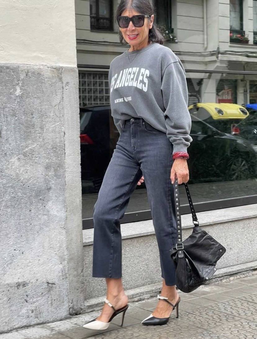 Fotos: Pepa, la experta en moda de Algorta que cree que la talla «solo es un número» y que la minifalda tiene edad