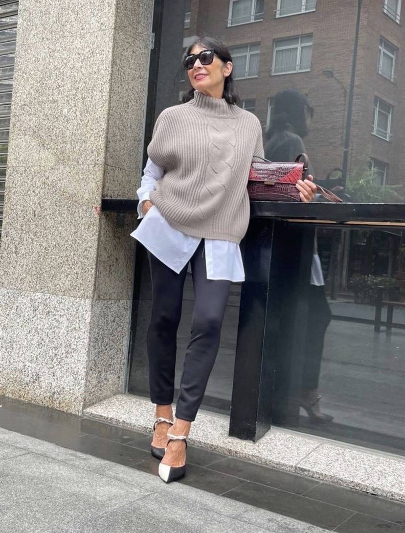 Fotos: Pepa, la experta en moda de Algorta que cree que la talla «solo es un número» y que la minifalda tiene edad