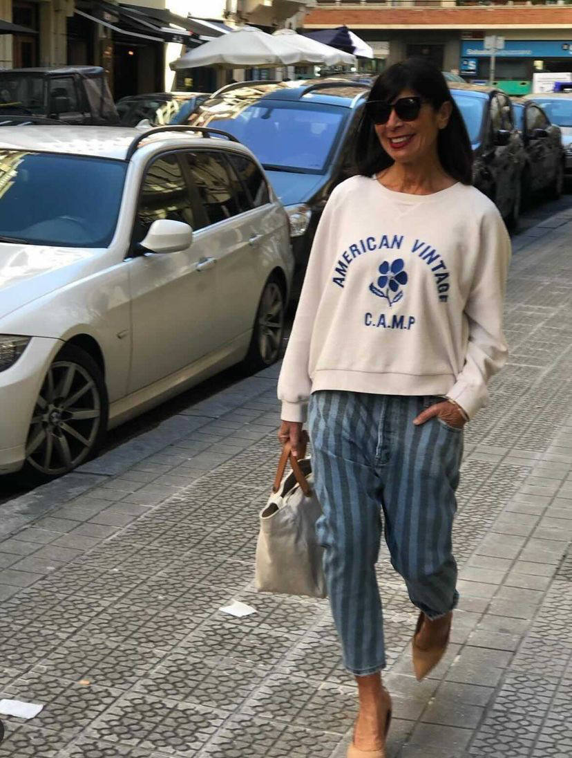Fotos: Pepa, la experta en moda de Algorta que cree que la talla «solo es un número» y que la minifalda tiene edad