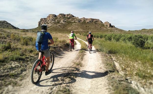 Ruta por los alrededores de Fitero. 