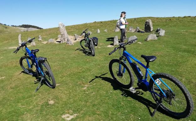 El cromlech de Organbidea, en el entorno de Irati. 