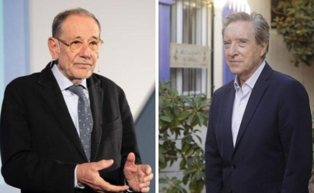 Javier Solana e Iñaki Gabilondo, en el programa del Memorial de Víctimas