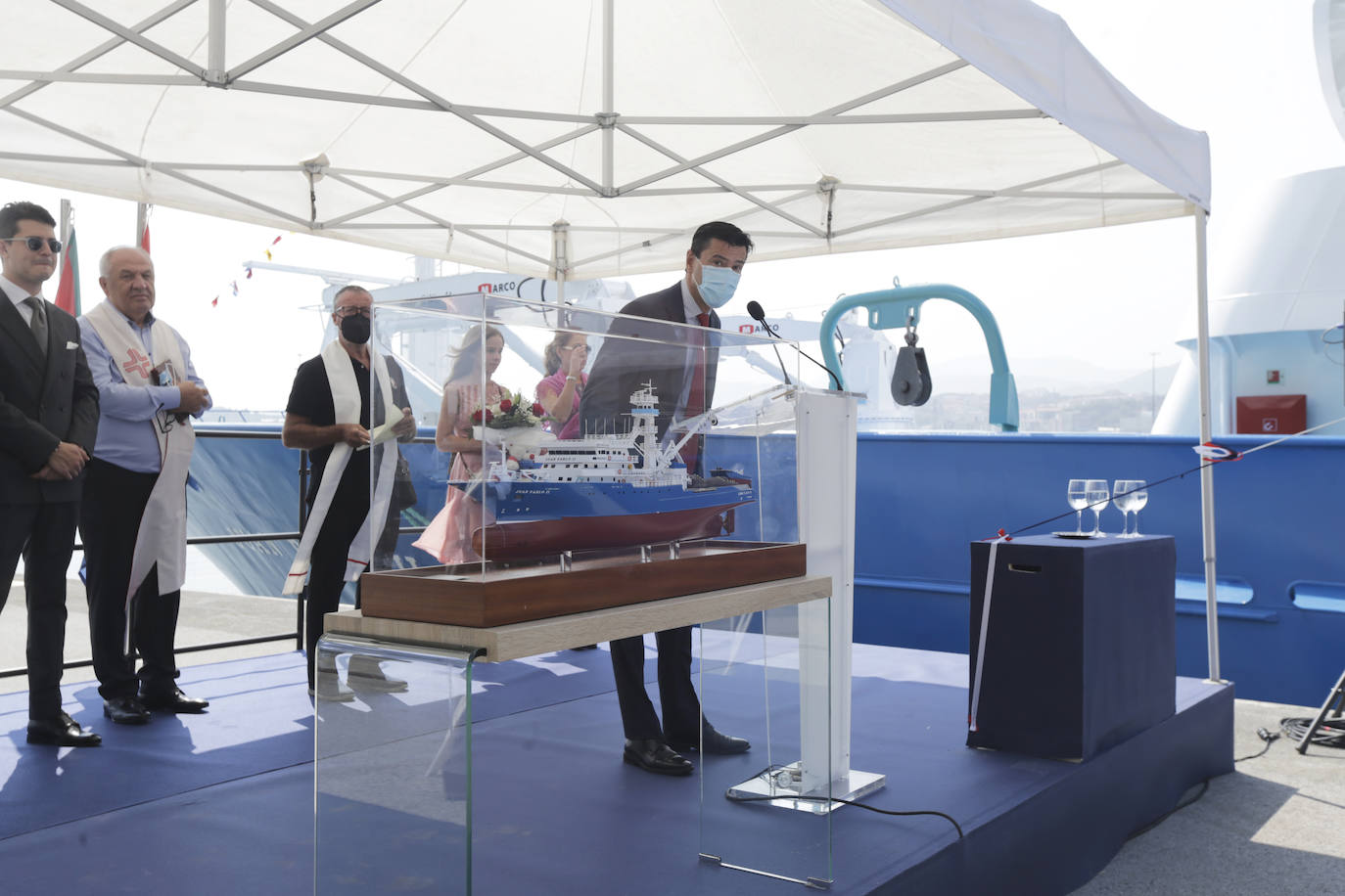 Fotos: Así es el atunero &#039;Juan Pablo II&#039; que Astilleros Muruetaha entregado en Getxo