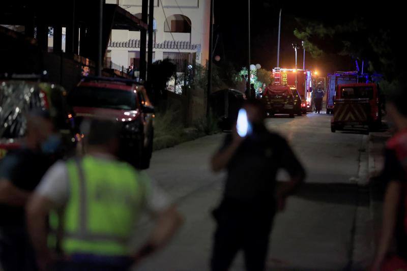 Fotos: Derrumbe de un edificio en Peníscola