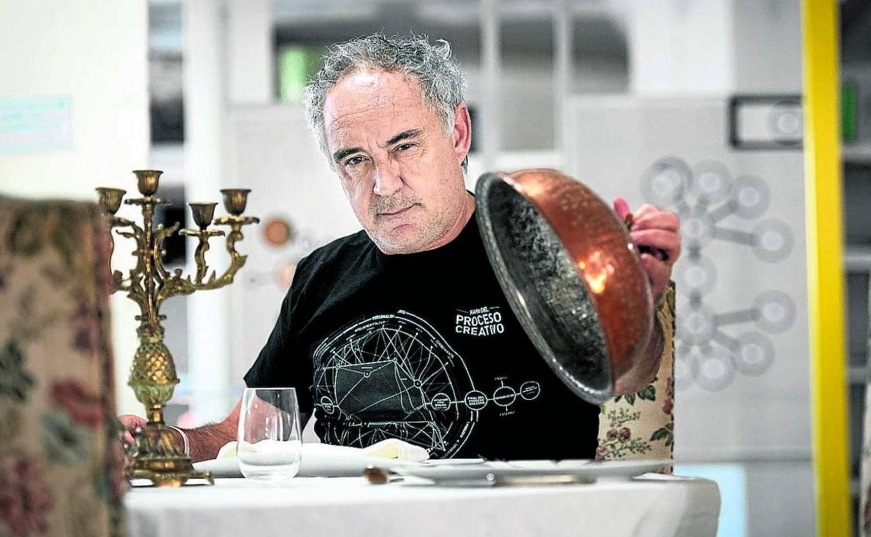 Ferran Adrià, fotografiado el pasado año.