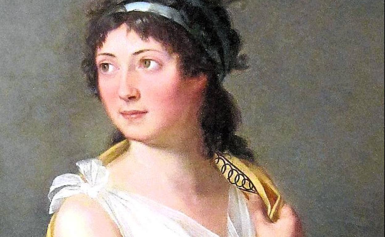 Teresa Cabarrús, en un retrato de Marie-Guillemine Benoist. 