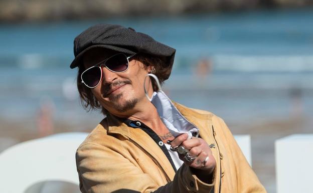 Johnny Depp el año pasado en el Festival de San Sebastián.