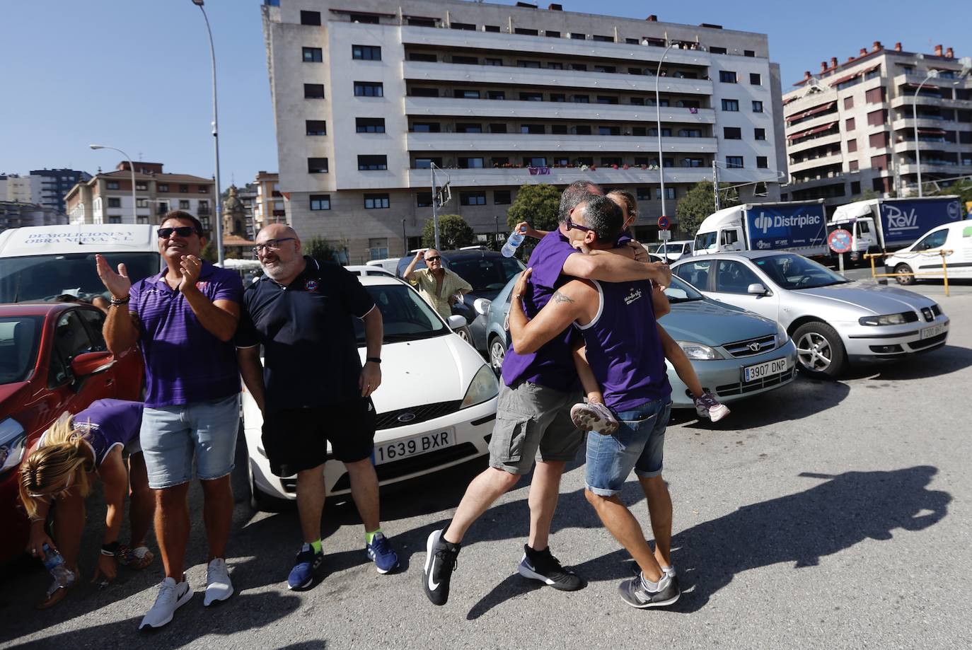 Fotos: Los vecinos de Santurtzi celebran el triunfo de La Sotera