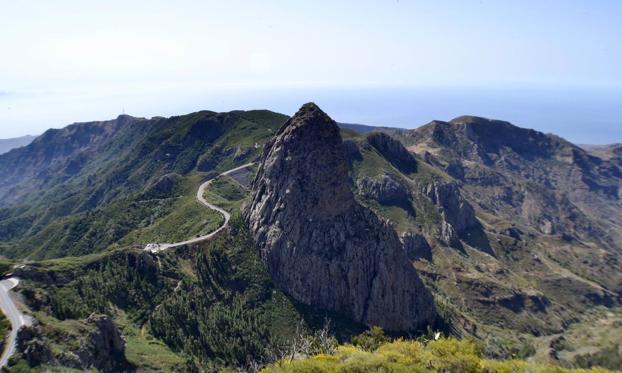 Vista del Parque Nacional de Garajonay. 