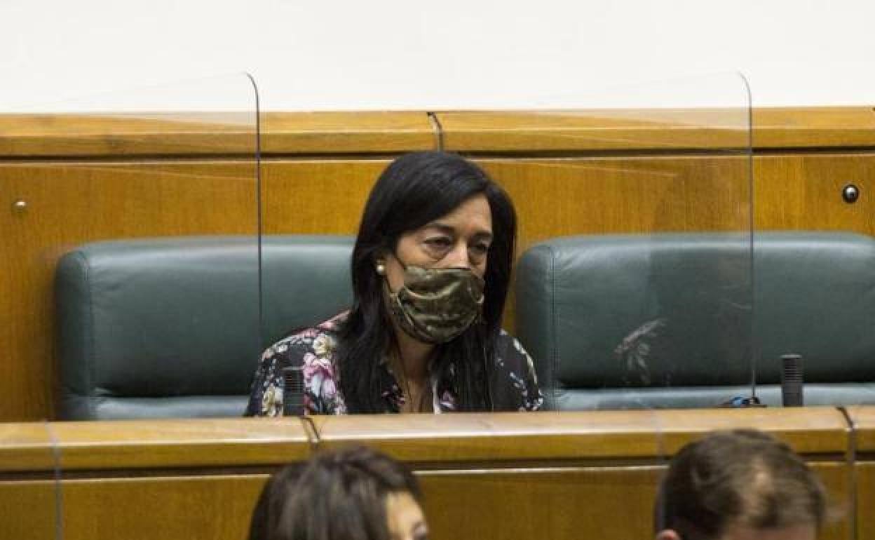 La representante de Vox, Amaia Martínez. 